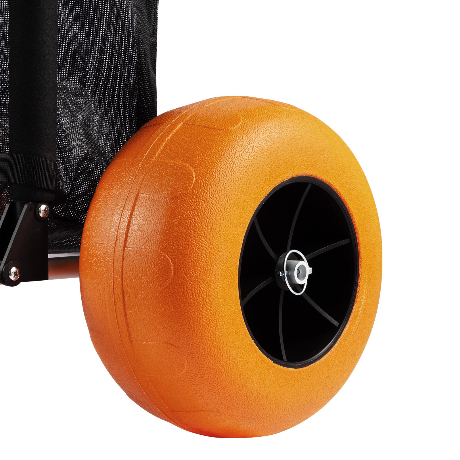 Foldable Beach Cart For Sand With Heavy Duty All-terrain Wheels_voghion.com